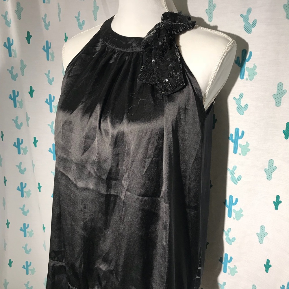 Black Evening Top